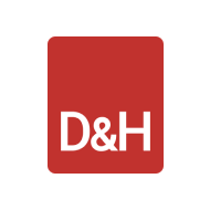 D&H logo